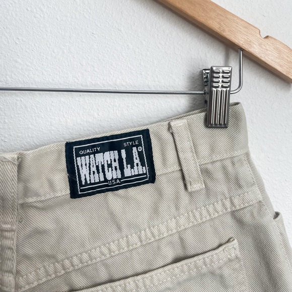 Vintage Tan Cut-Off Shorts - Picture 5 of 8